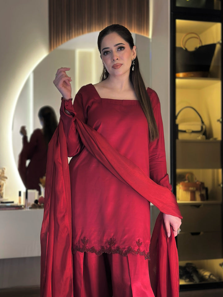WINE RED - HEMEL SILK