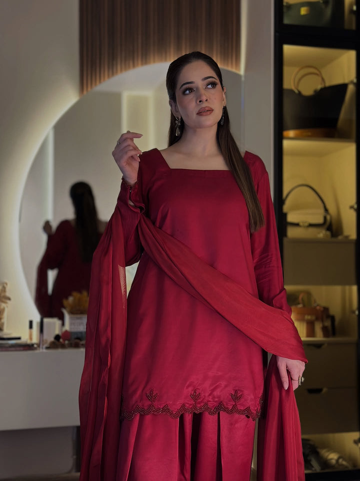 WINE RED - HEMEL SILK