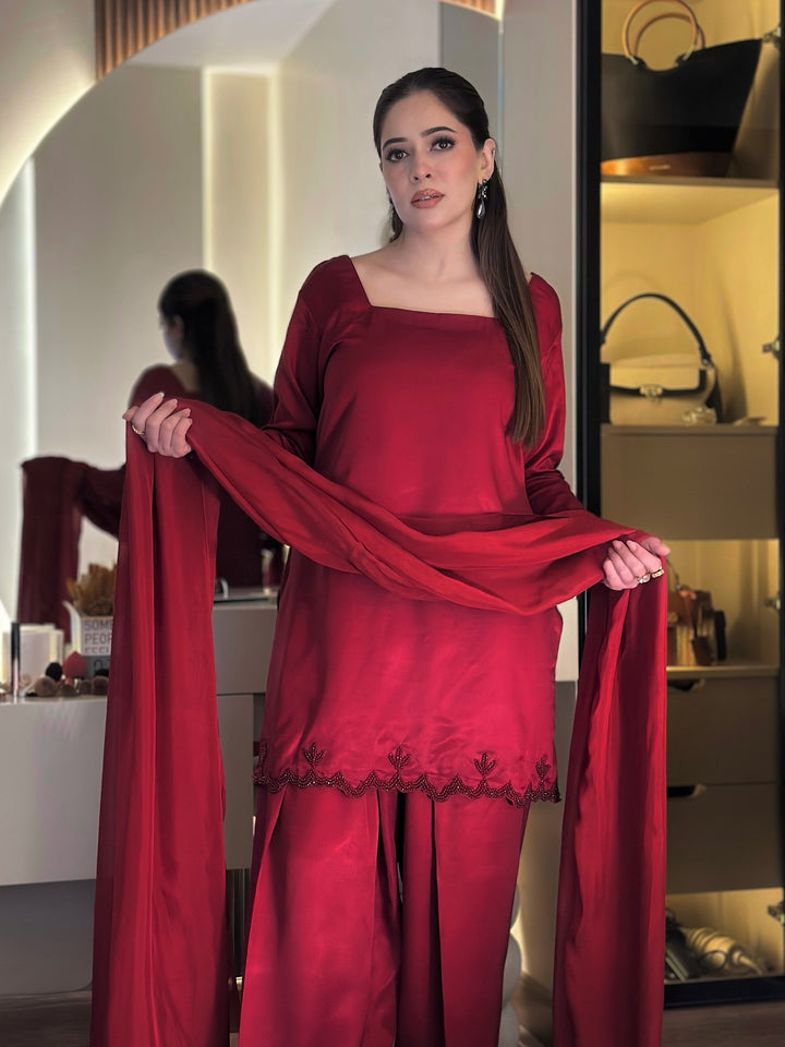 WINE RED - HEMEL SILK