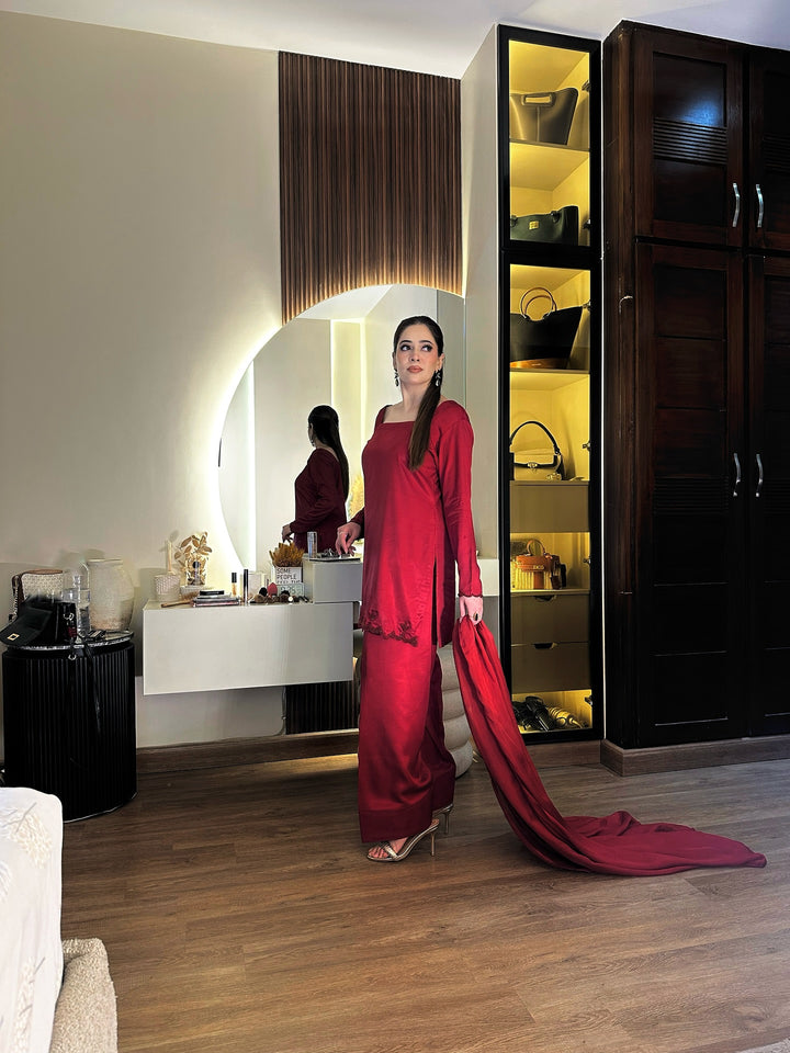 WINE RED - HEMEL SILK