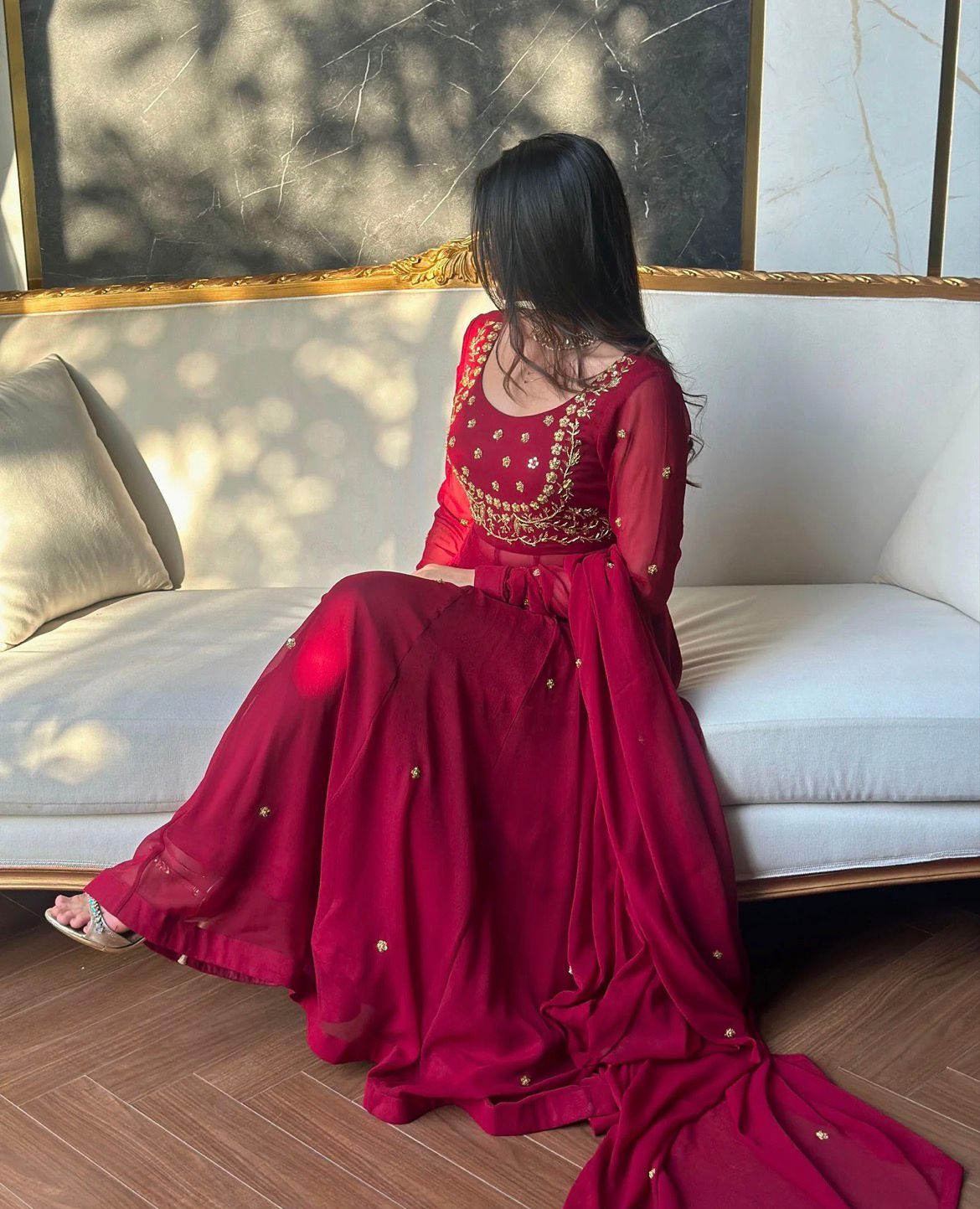 Crimson Charm - Maxi