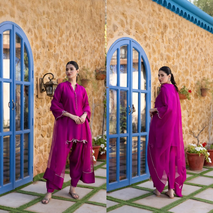LARA 2 - HEMEL SILK