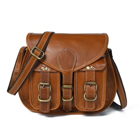 2 Pocket Leather Sling for Women