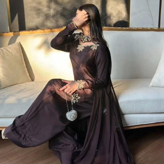 KAMLI - BROWN HEMEL SILK